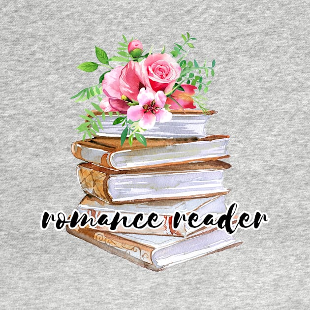 Romance Reader Bookstack by Amy Designs Co.